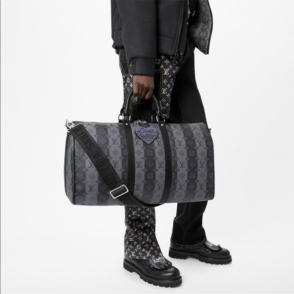 Louis Vuitton Keepall - Nigo X Virgil Abloh Collaboration - Picture 6 of 9